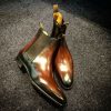 New Handmade Chelsea Tan Shaded Pure Leather Ankle Boots for Men’s