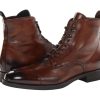 New Men Brown Ankle High Lace up Boot