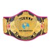 New Bret Hart “Signature Series” Championship Belt Black Leather Replica Thick Metal Plates All Size Belts